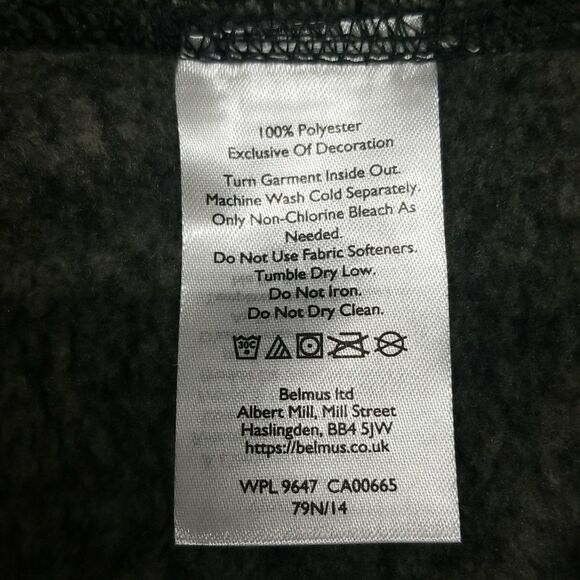 Eddie Bauer Pullover Quarter Zip Gray Radiator Fleece Size LT - Picture 8 of 9